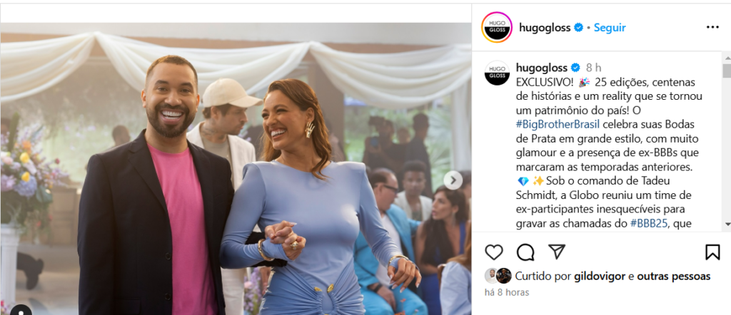 Juliette Freire, vencedora do BBB21, expressou surpresa e decepção após ser deixada de fora do evento especial das Bodas de Prata do BBB25. A ex-sister reagiu com um comentário em suas redes sociais, após um fã questionar sua ausência. O evento, que reunirá grandes nomes do reality, gerou discussões entre os fãs, já que muitos esperavam ver Juliette, uma das campeãs mais queridas da história do programa.